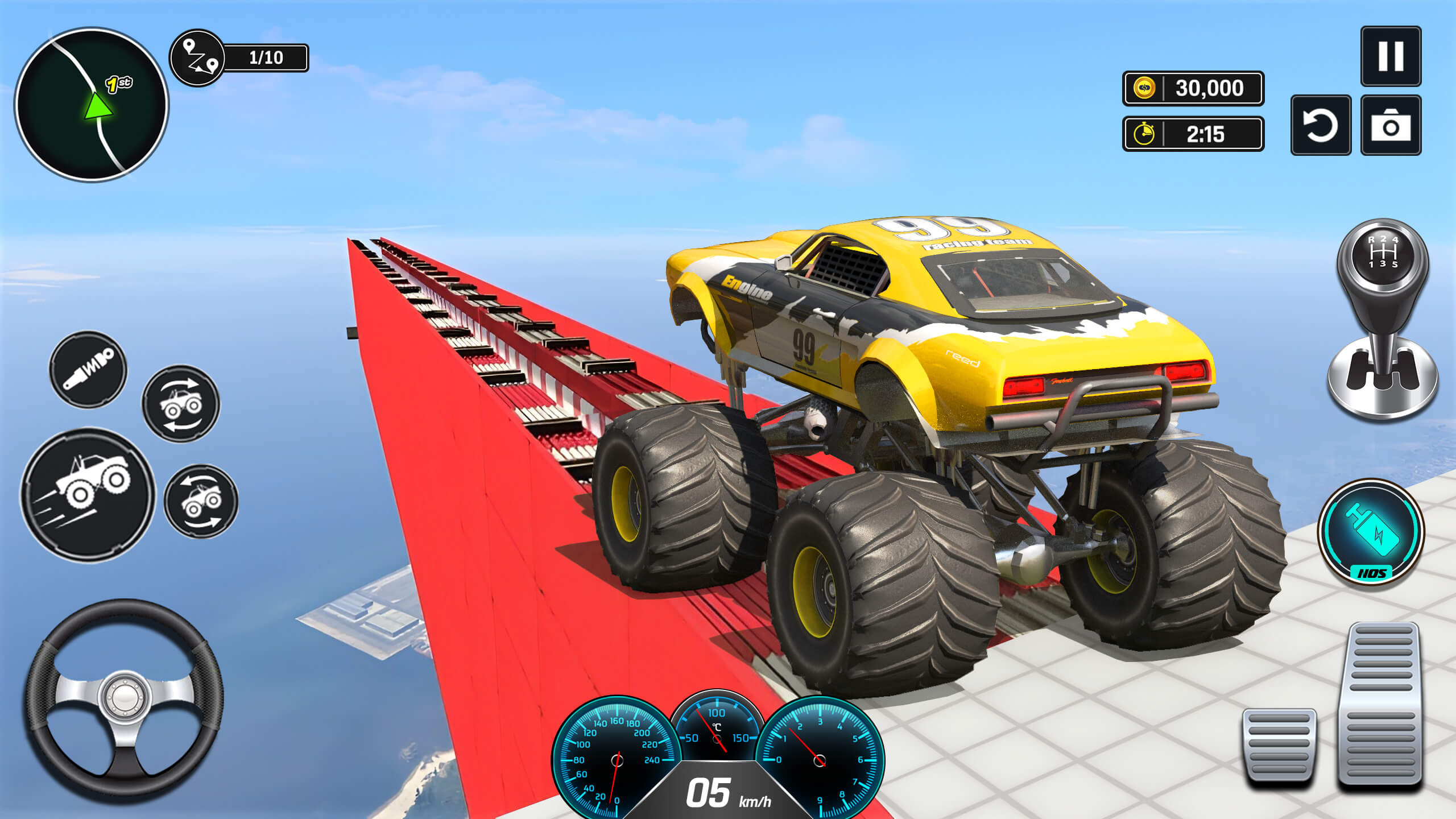 اسکرین شات 1 بازی Monster Truck Ultimate Races
