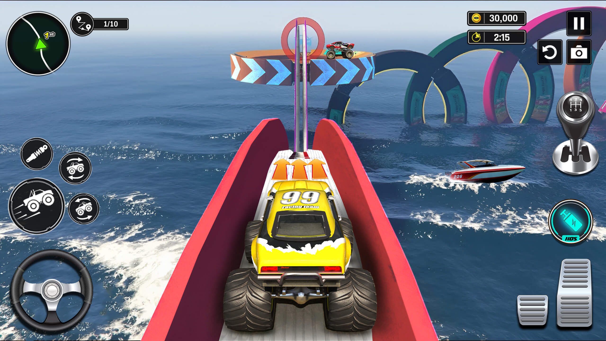 اسکرین شات 5 بازی Monster Truck Ultimate Races