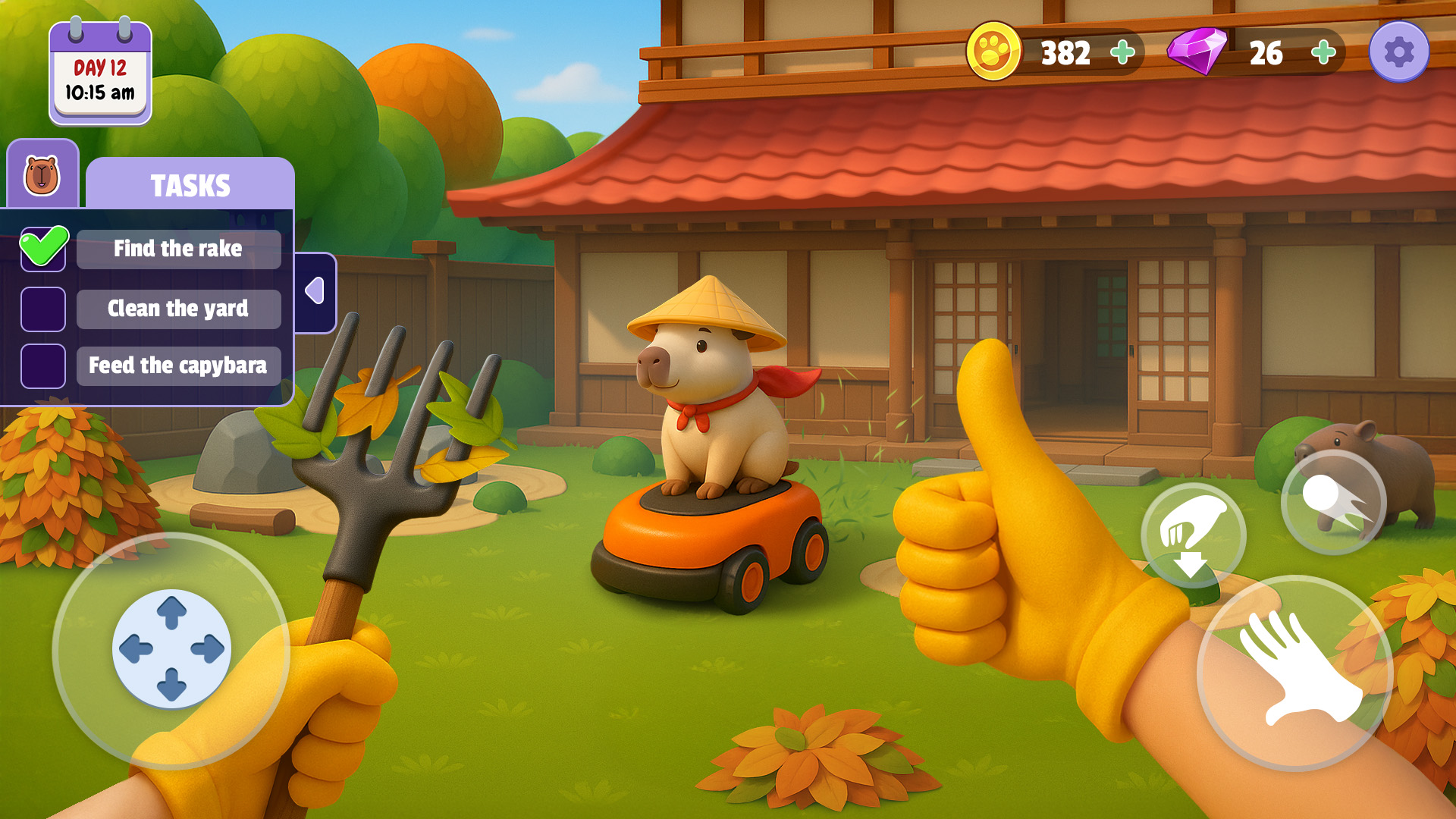 اسکرین شات 5 بازی Capybara Simulator: My pets