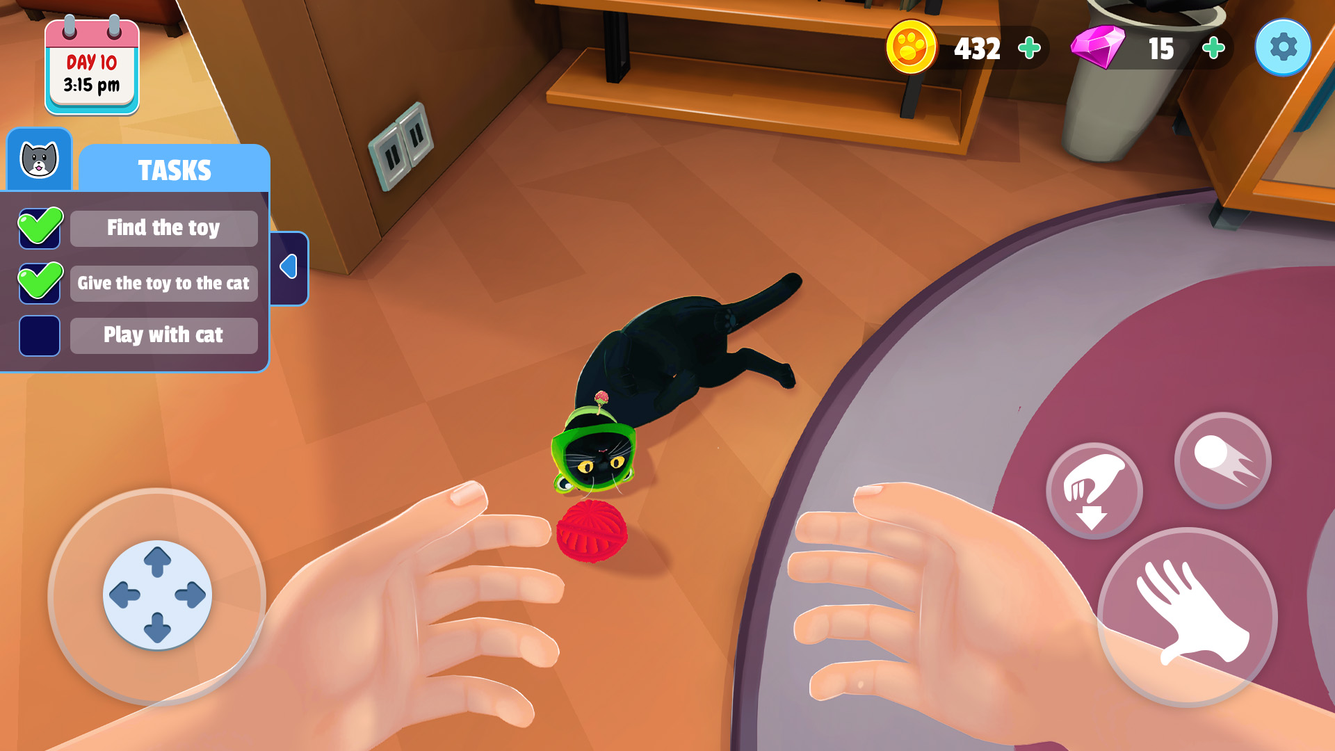 اسکرین شات 4 بازی Cat Simulator: My Pets