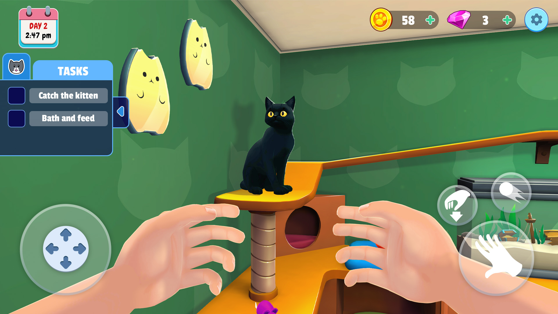 اسکرین شات 1 بازی Cat Simulator: My Pets