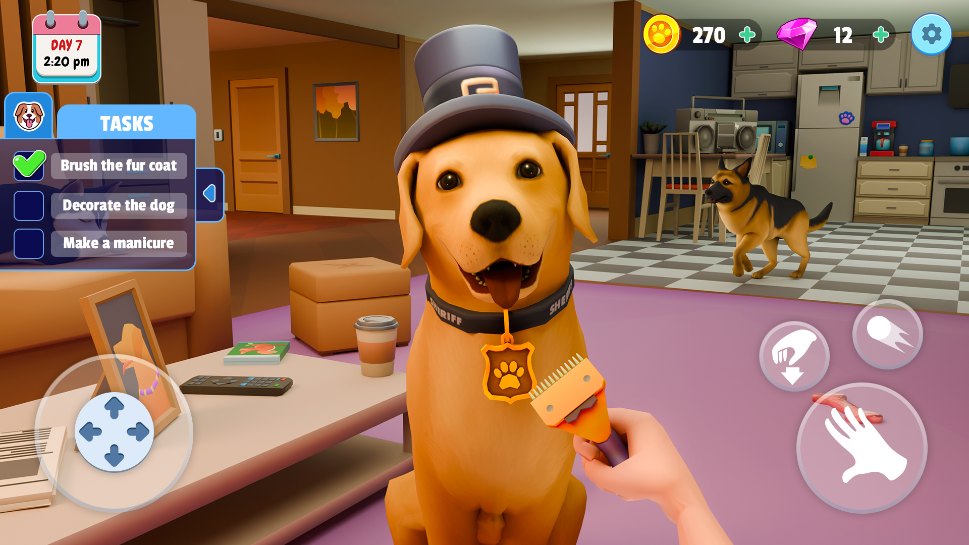 اسکرین شات 3 بازی Dog Simulator: My Pets