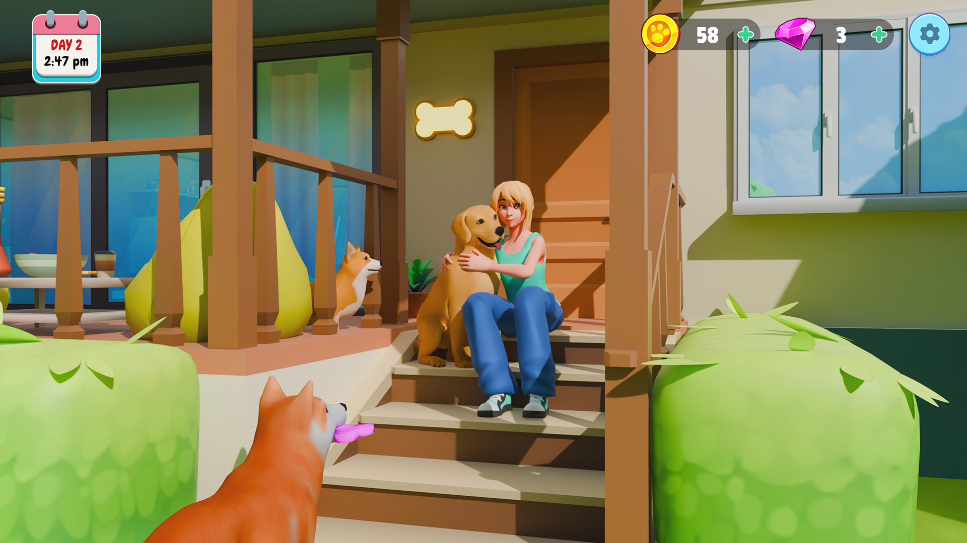 اسکرین شات 1 بازی Dog Simulator: My Pets
