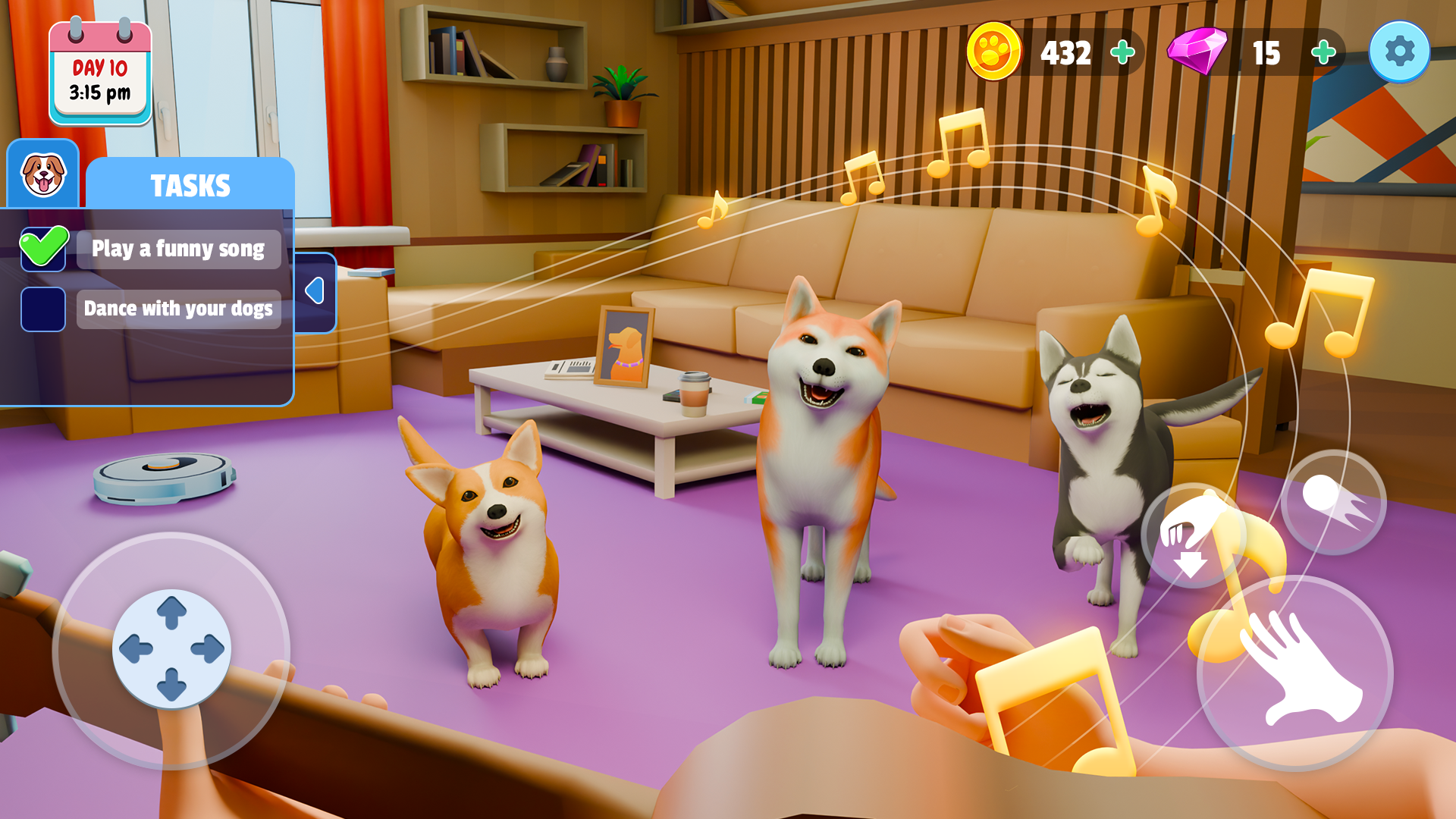 اسکرین شات 4 بازی Dog Simulator: My Pets