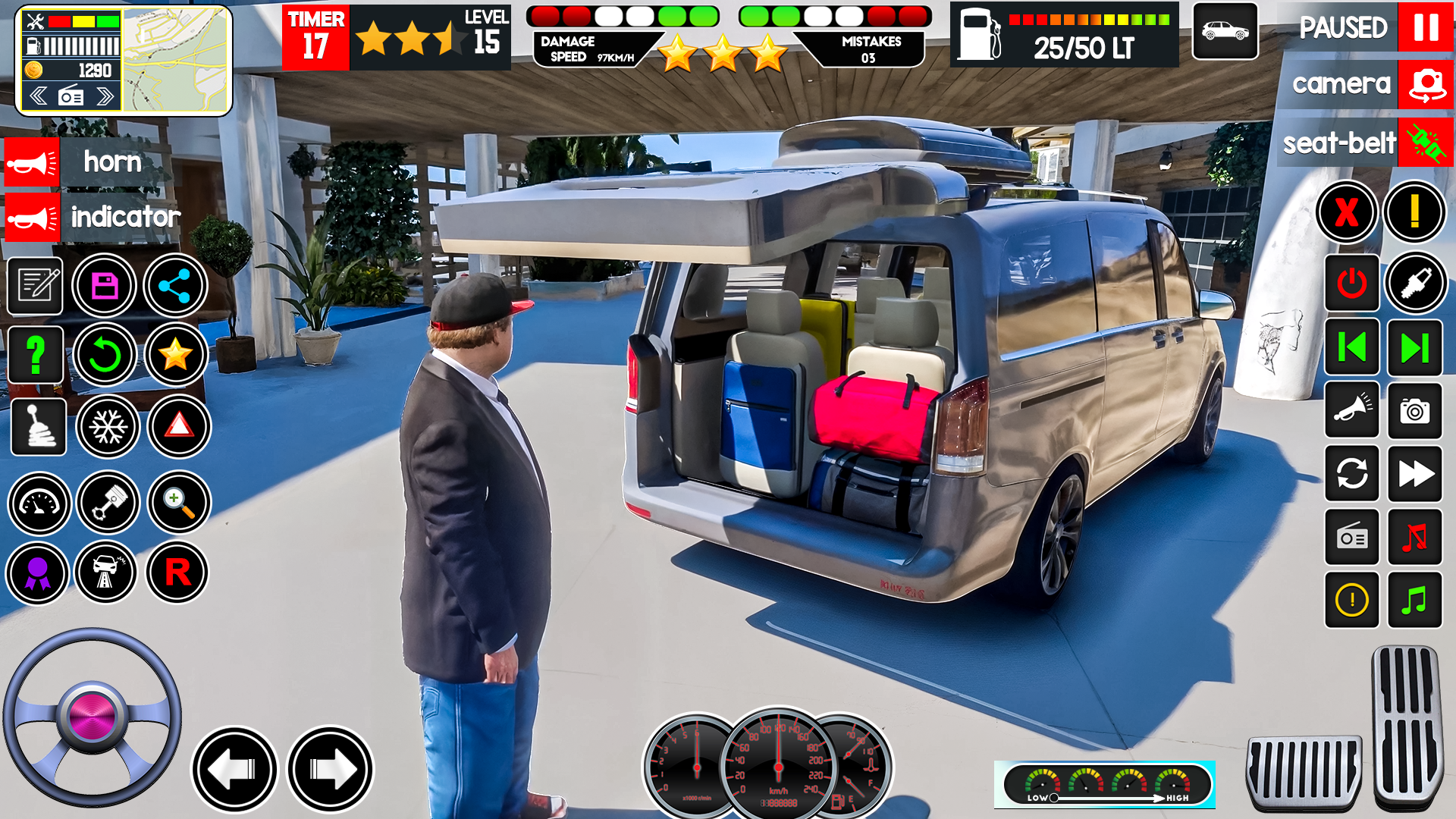 اسکرین شات 5 بازی Offroad Taxi Simulator Game 3D