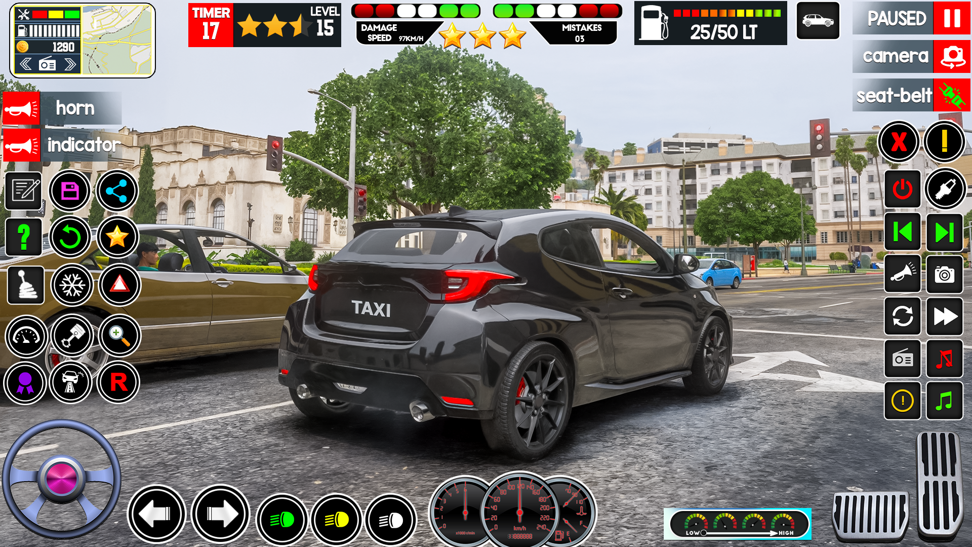 اسکرین شات 3 بازی Offroad Taxi Simulator Game 3D