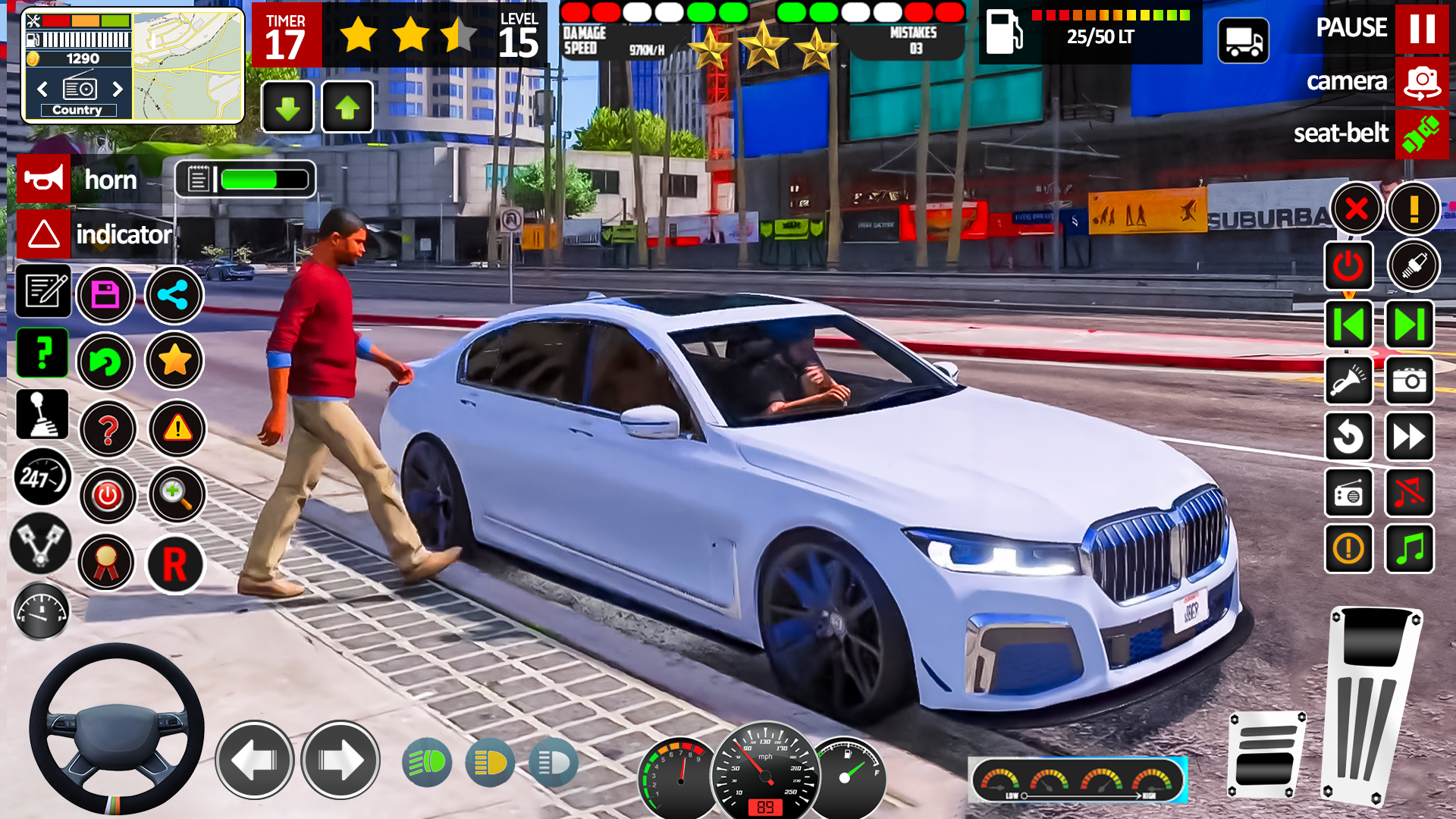اسکرین شات 5 بازی Open World Car Game Simulator