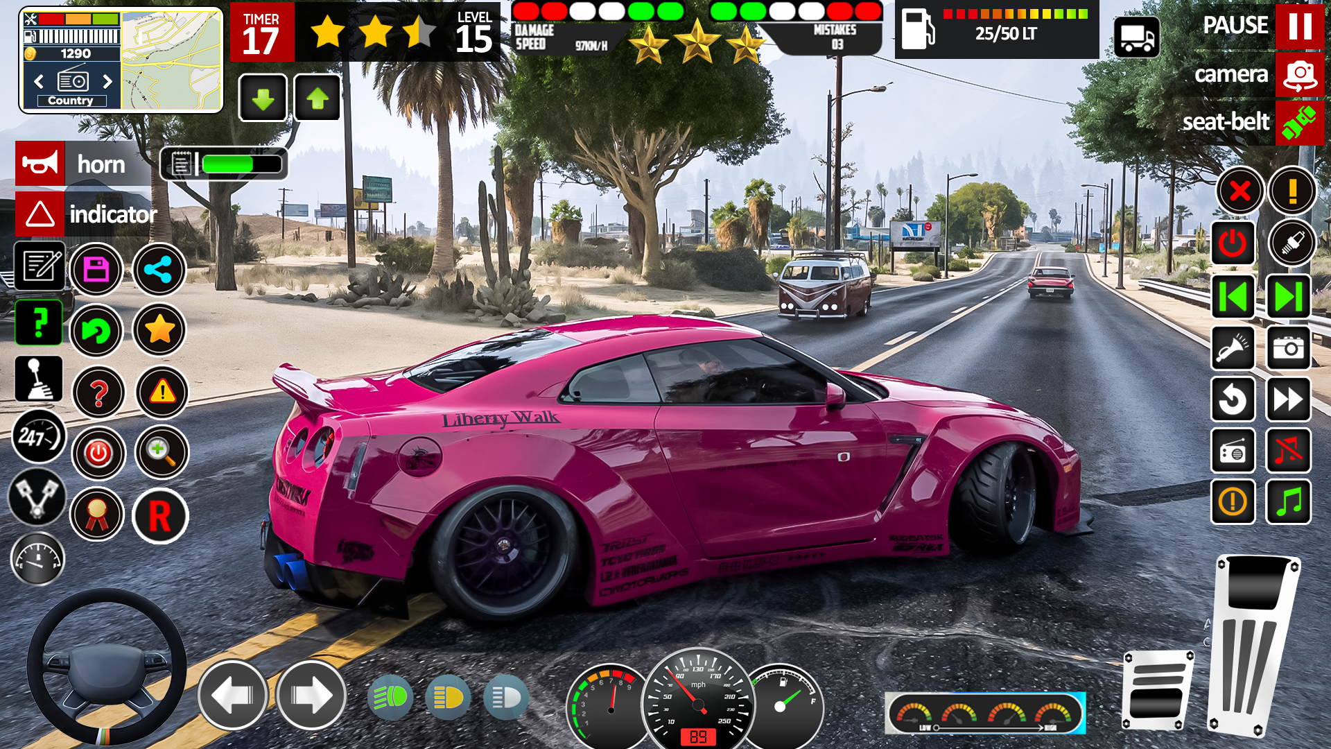 اسکرین شات 7 بازی Open World Car Game Simulator