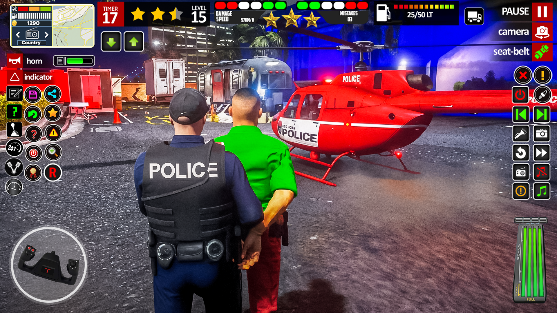 اسکرین شات 6 بازی Offline Police Car: Cop Game