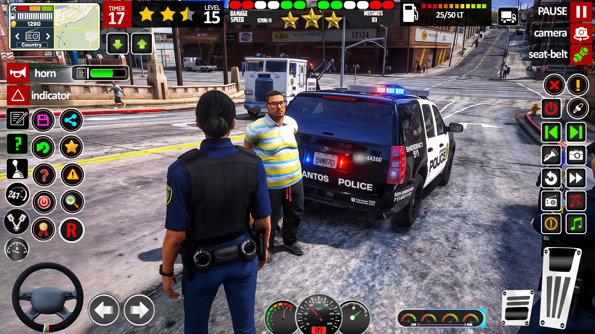 اسکرین شات 8 بازی Offline Police Car: Cop Game