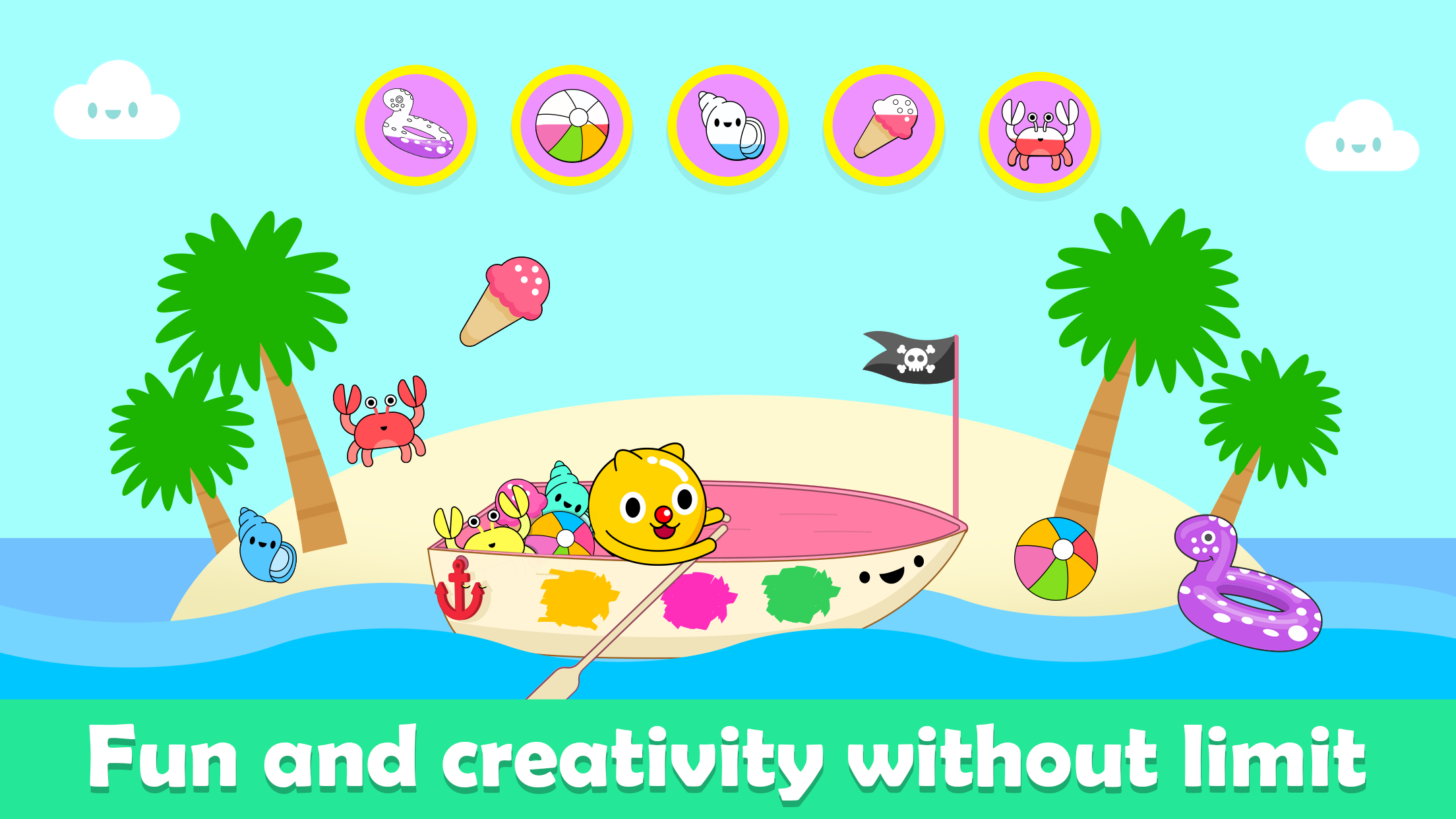 اسکرین شات 4 بازی Toddler Piano and Music Games
