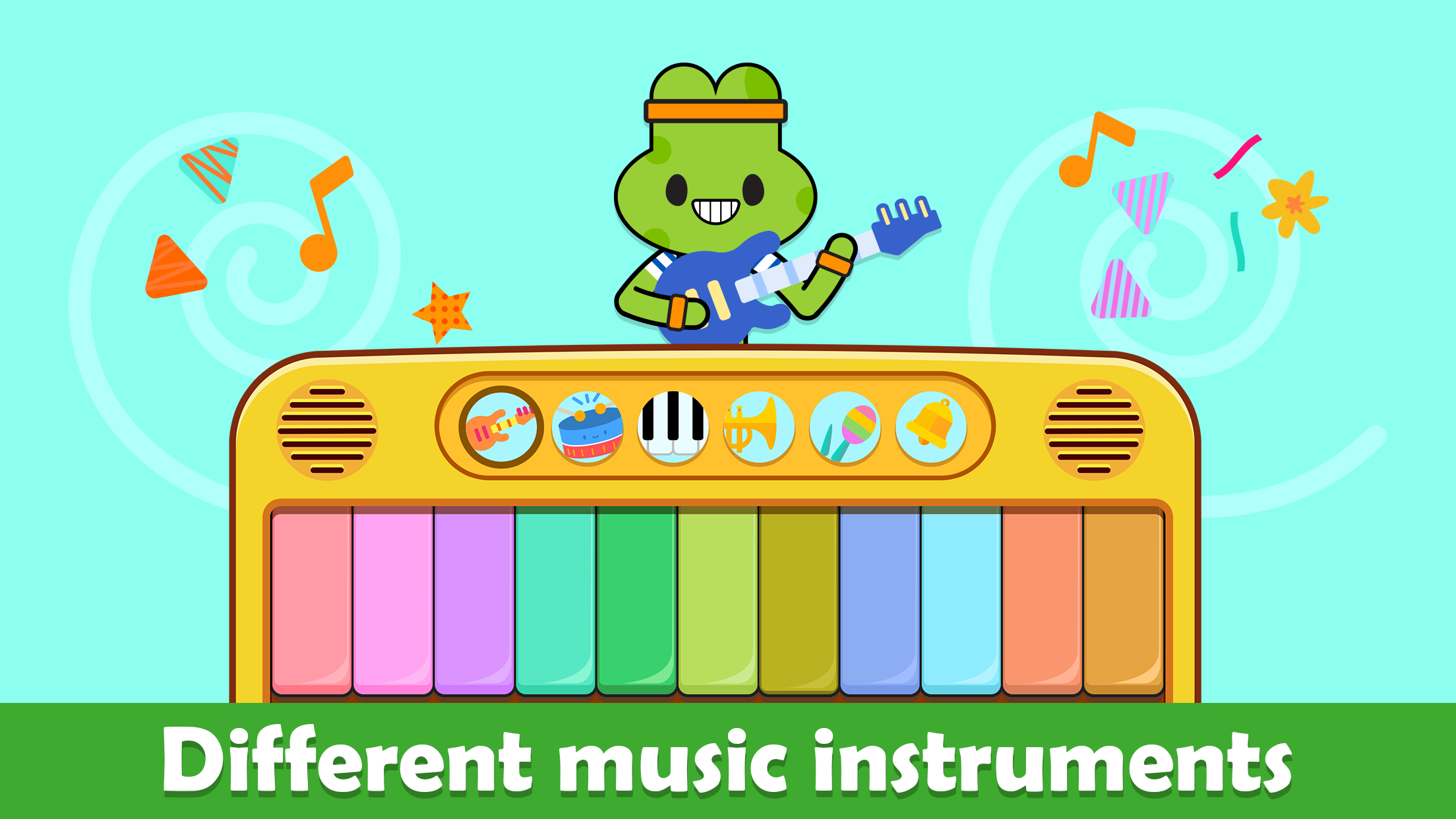 اسکرین شات 3 بازی Toddler Piano and Music Games