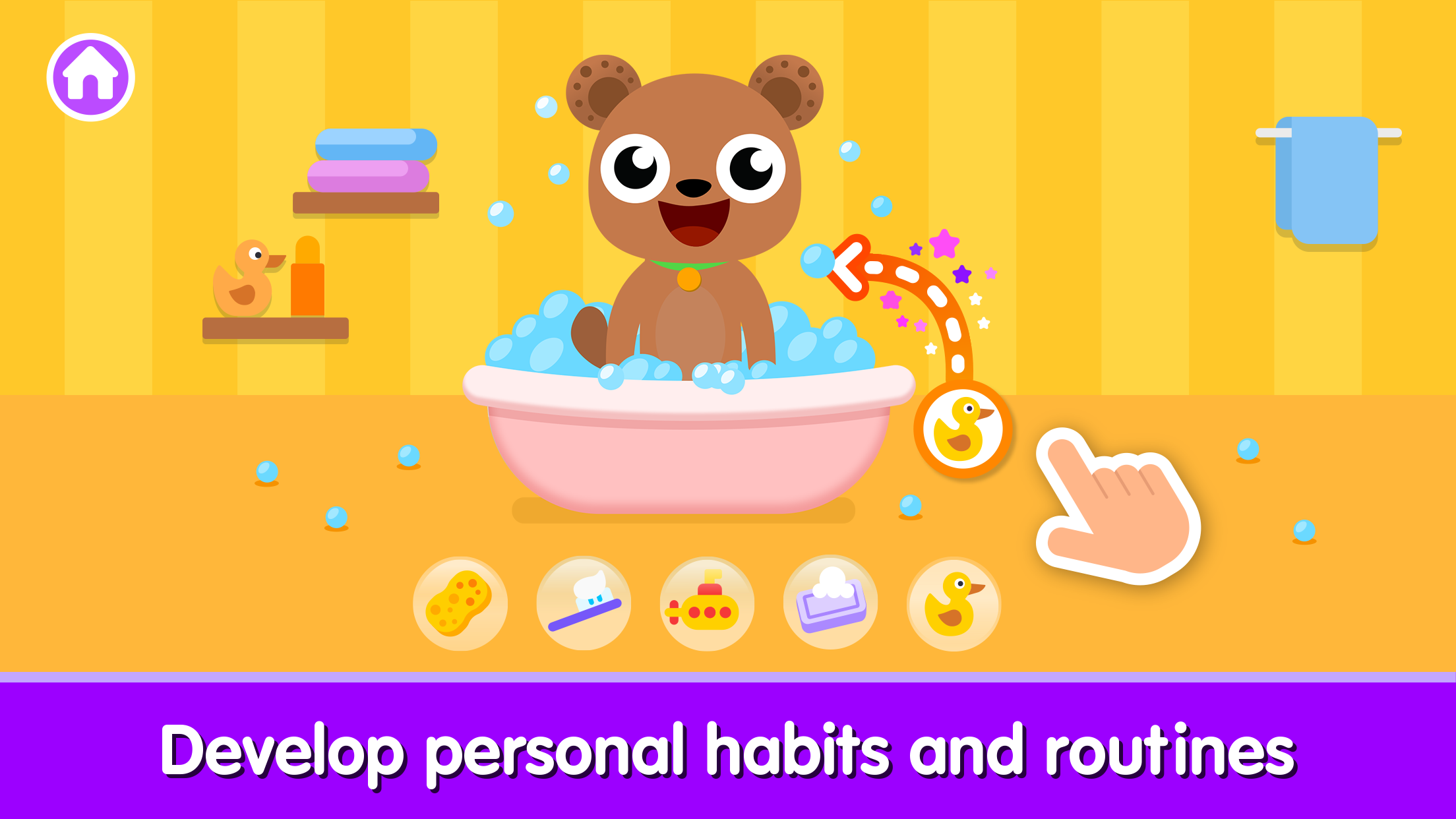 اسکرین شات 5 بازی Toddler Games: Kids Learning