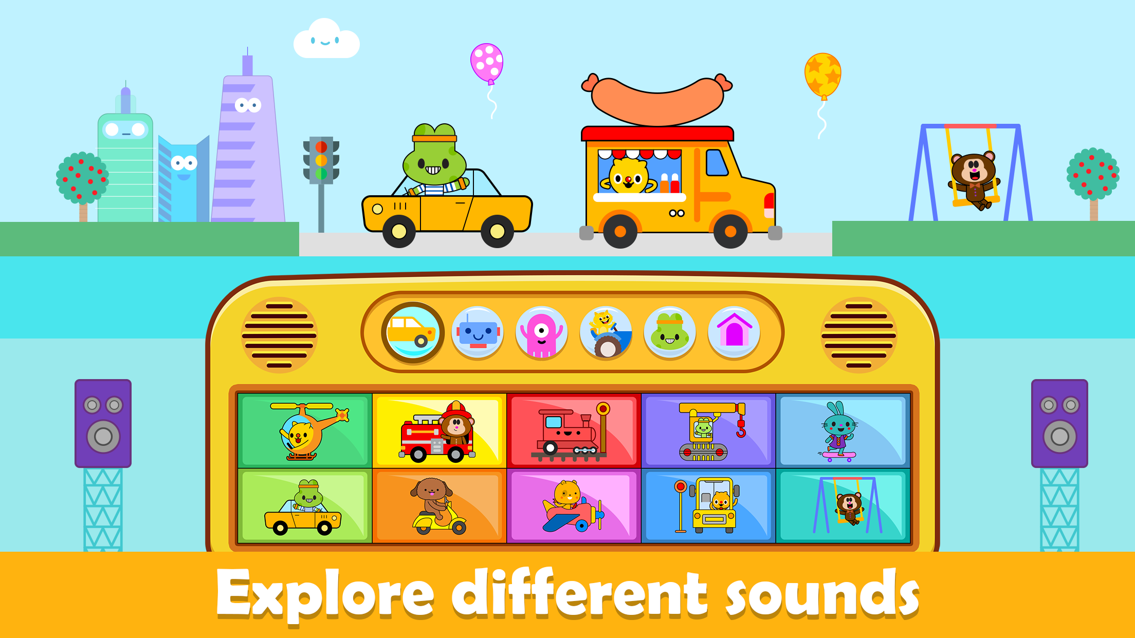 اسکرین شات 3 بازی Toddler Games: Kids Learning