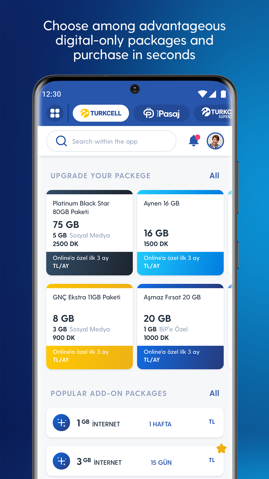 اسکرین شات 4 برنامه Turkcell
