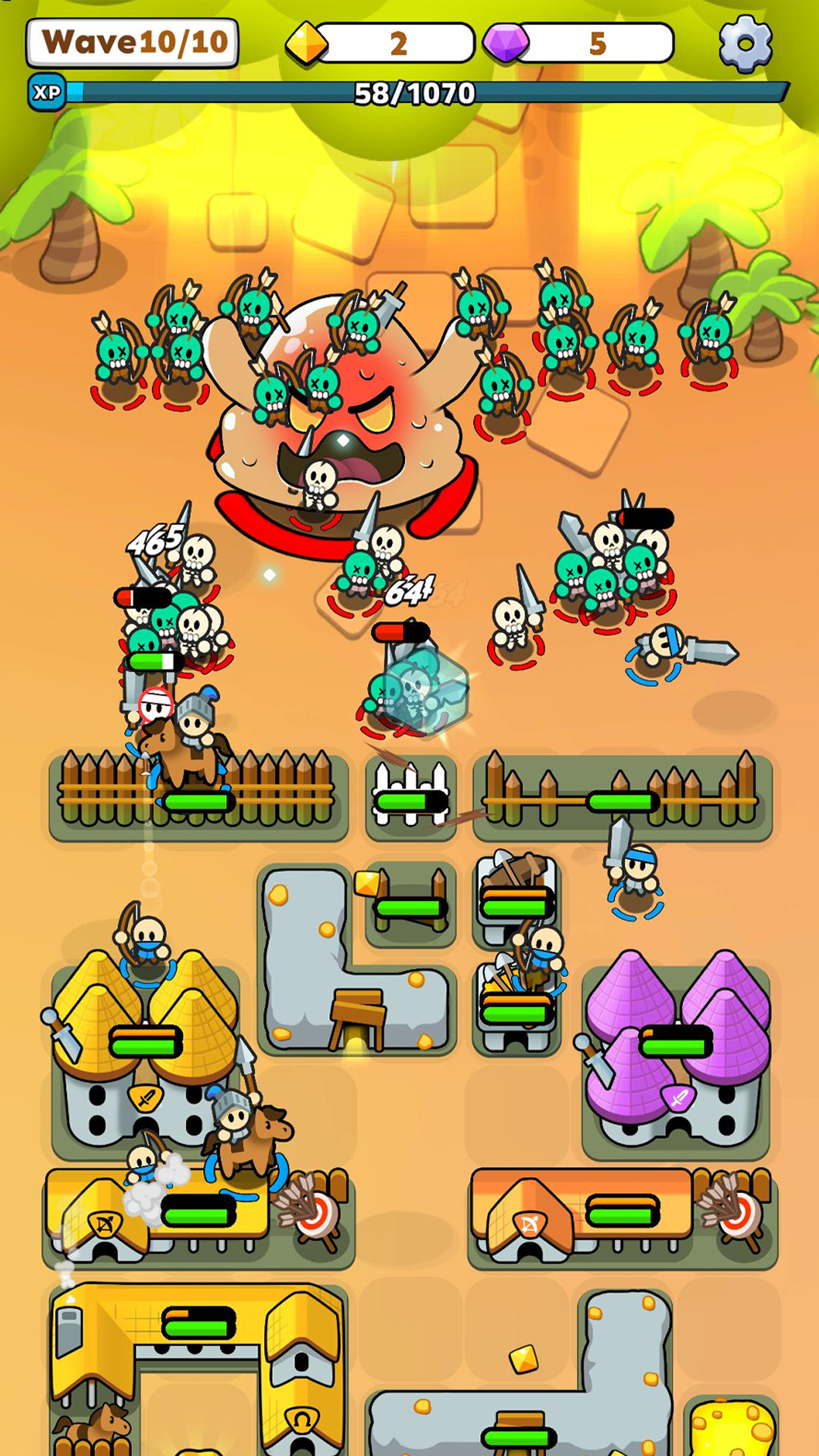 اسکرین شات 8 بازی Fortress Merge: Puzzle Defense