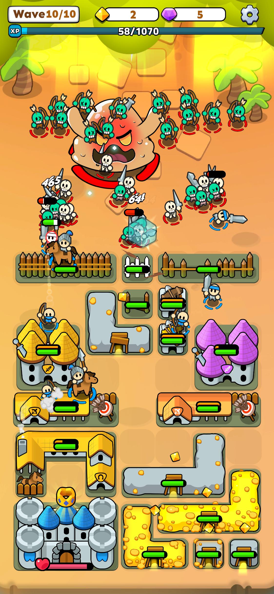 اسکرین شات 8 بازی Fortress Merge: Puzzle Defense