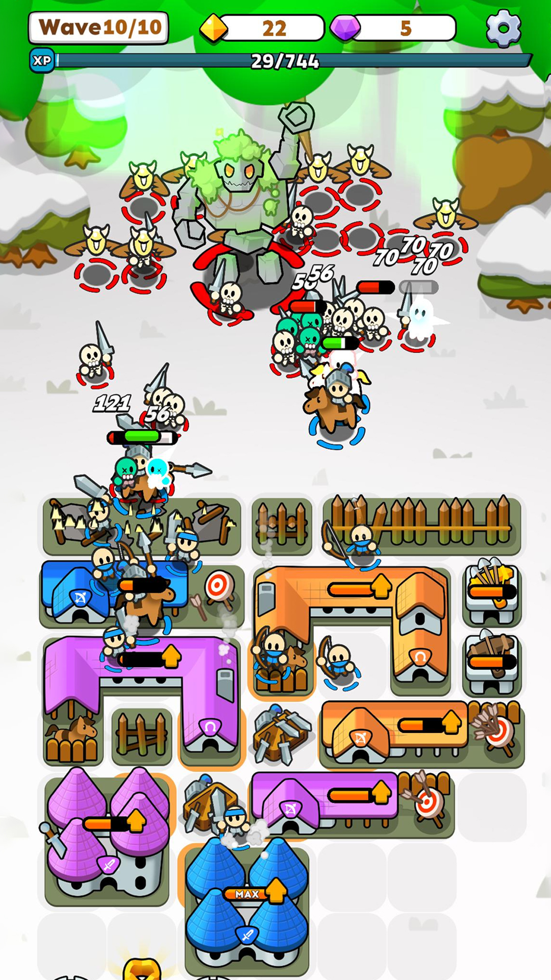 اسکرین شات 5 بازی Fortress Merge: Puzzle Defense