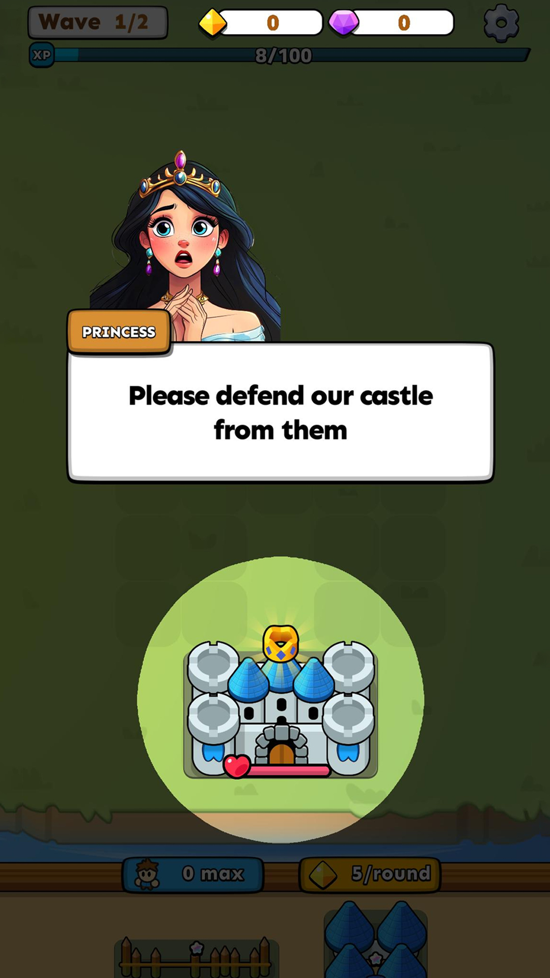 اسکرین شات 3 بازی Fortress Merge: Puzzle Defense