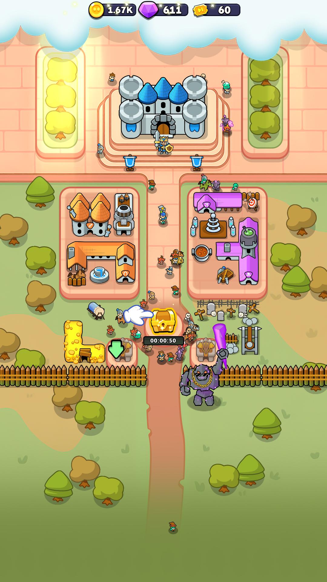 اسکرین شات 5 بازی Fortress Merge: Puzzle Defense