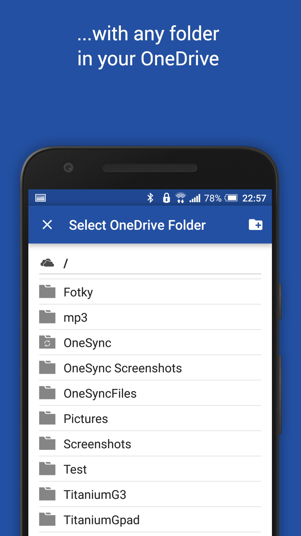 اسکرین شات 4 برنامه OneSync: Autosync for OneDrive