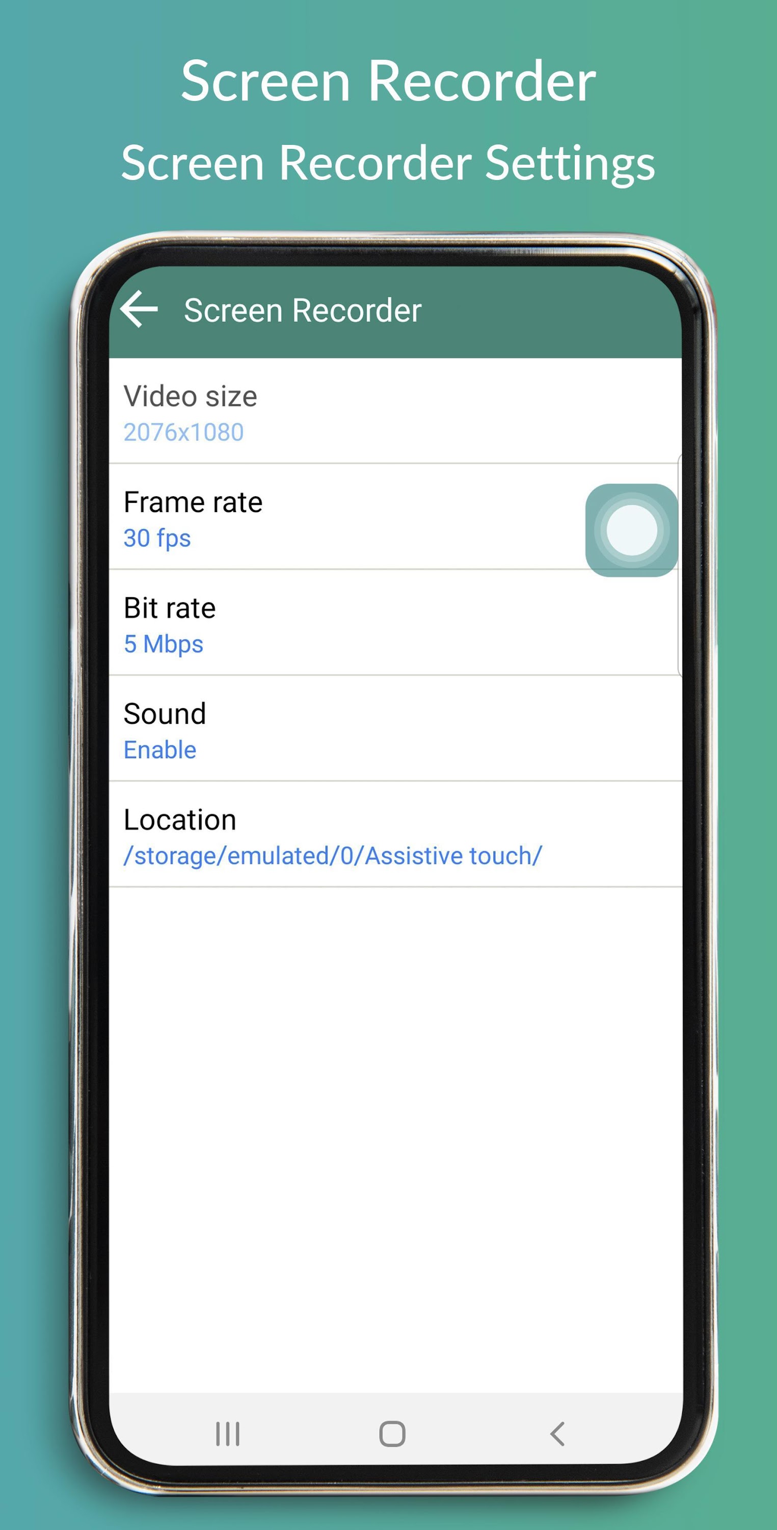 اسکرین شات 4 برنامه ATouch IOS - Screen Recorder