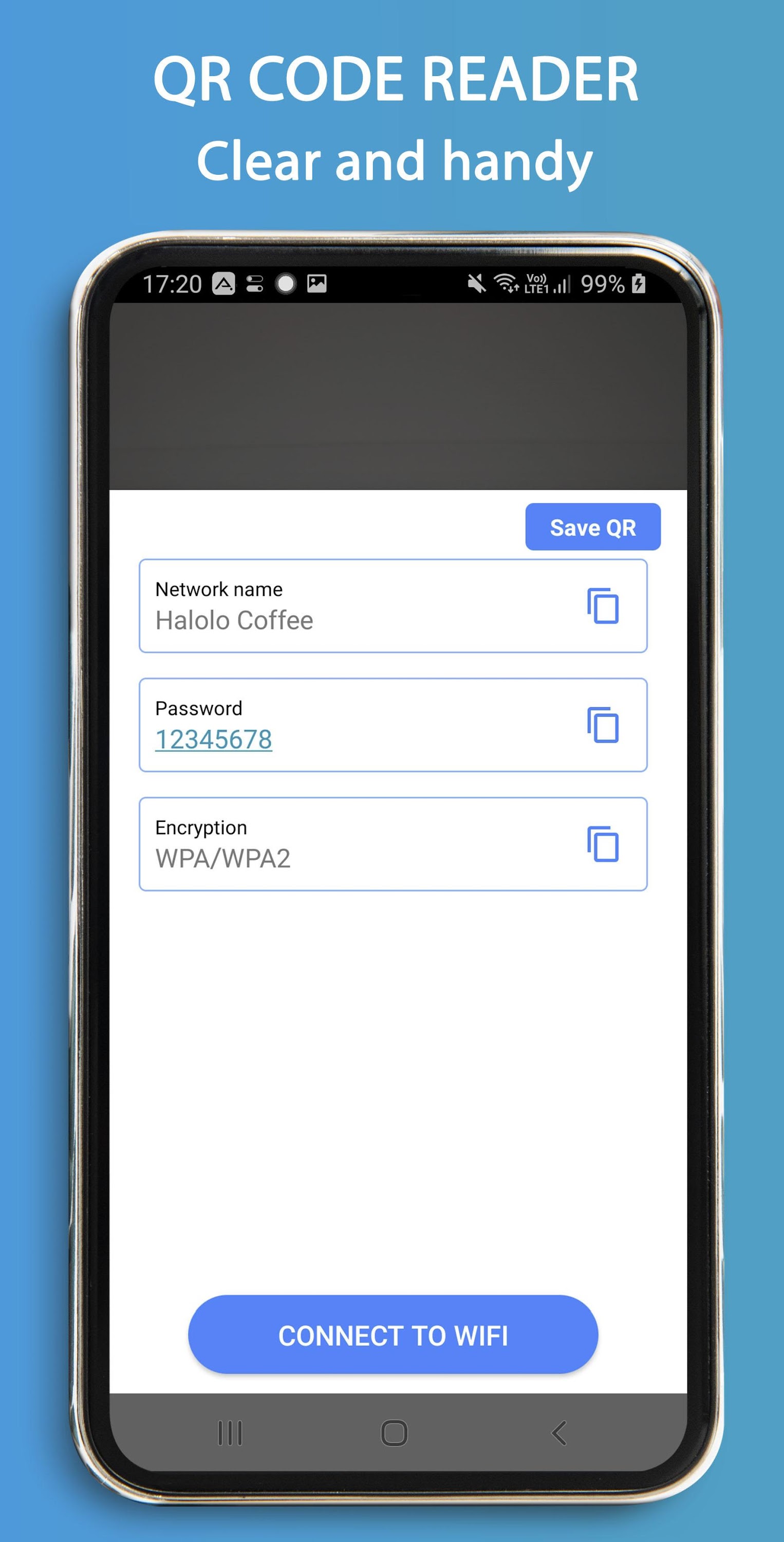 اسکرین شات 3 برنامه QR Code Scanner and Generator