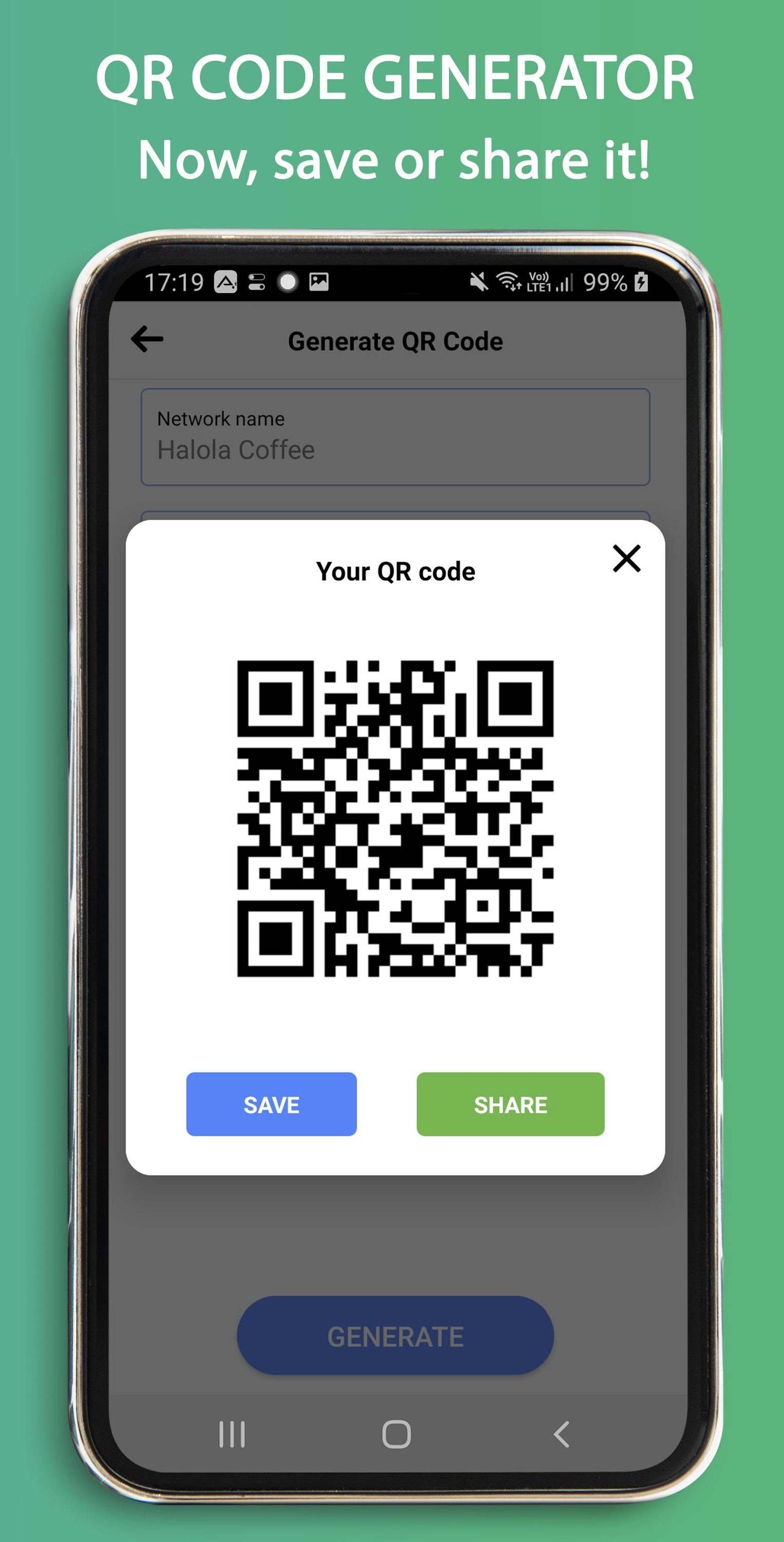 اسکرین شات 6 برنامه QR Code Scanner and Generator