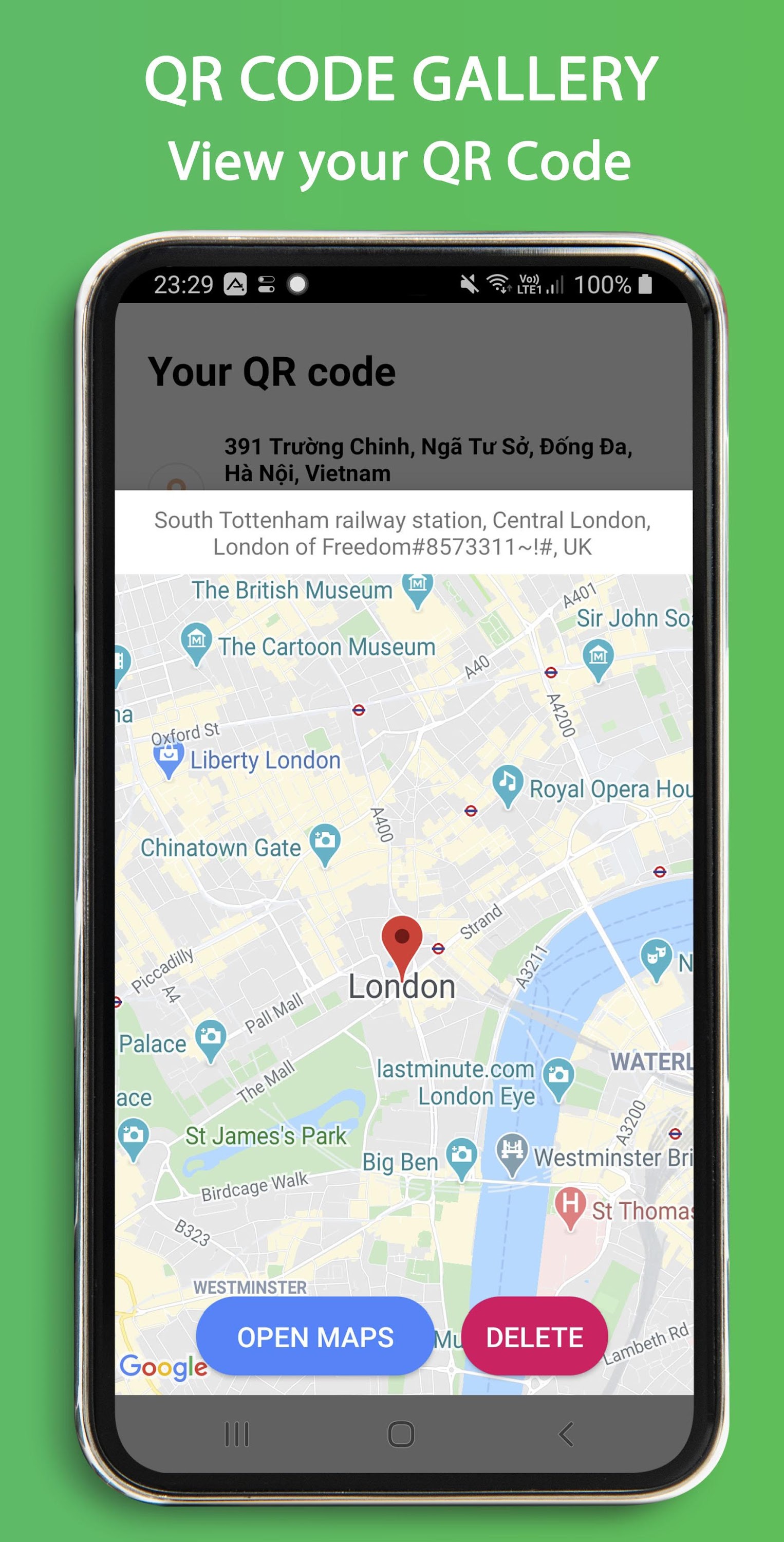 اسکرین شات 8 برنامه QR Code Scanner and Generator