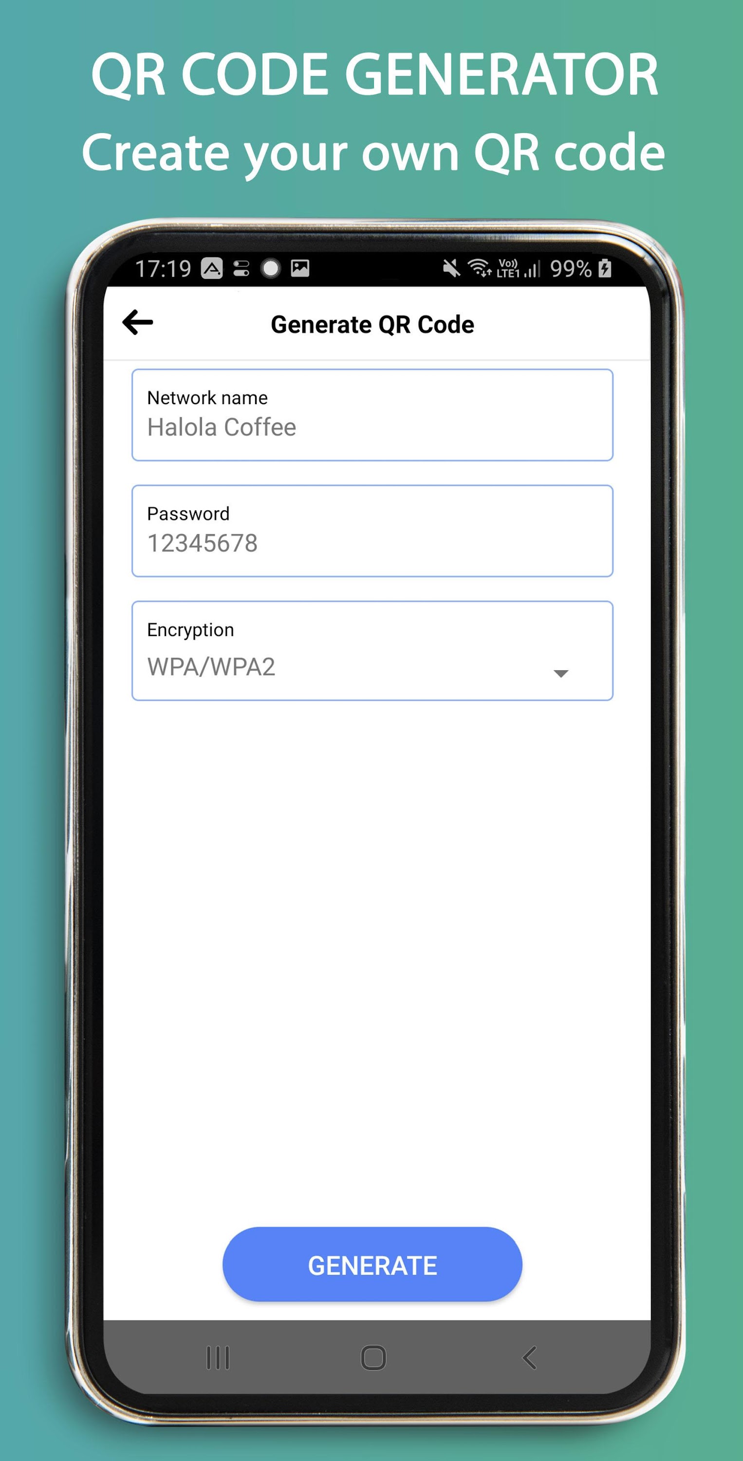 اسکرین شات 5 برنامه QR Code Scanner and Generator