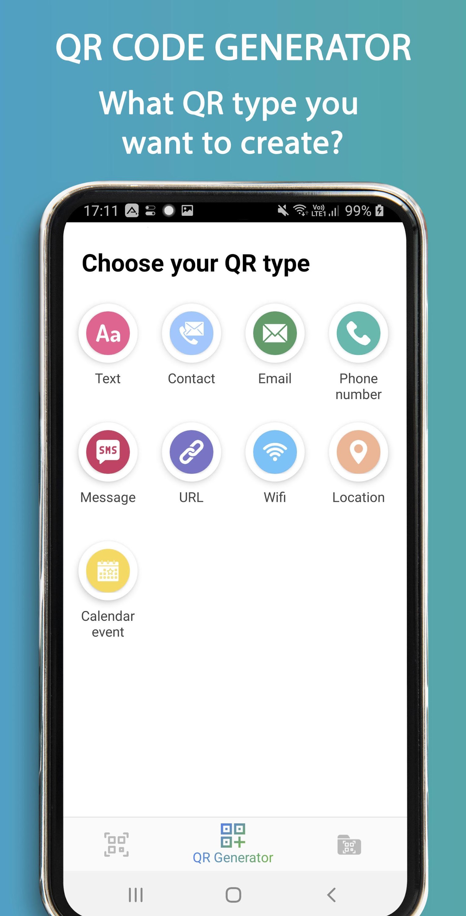 اسکرین شات 4 برنامه QR Code Scanner and Generator