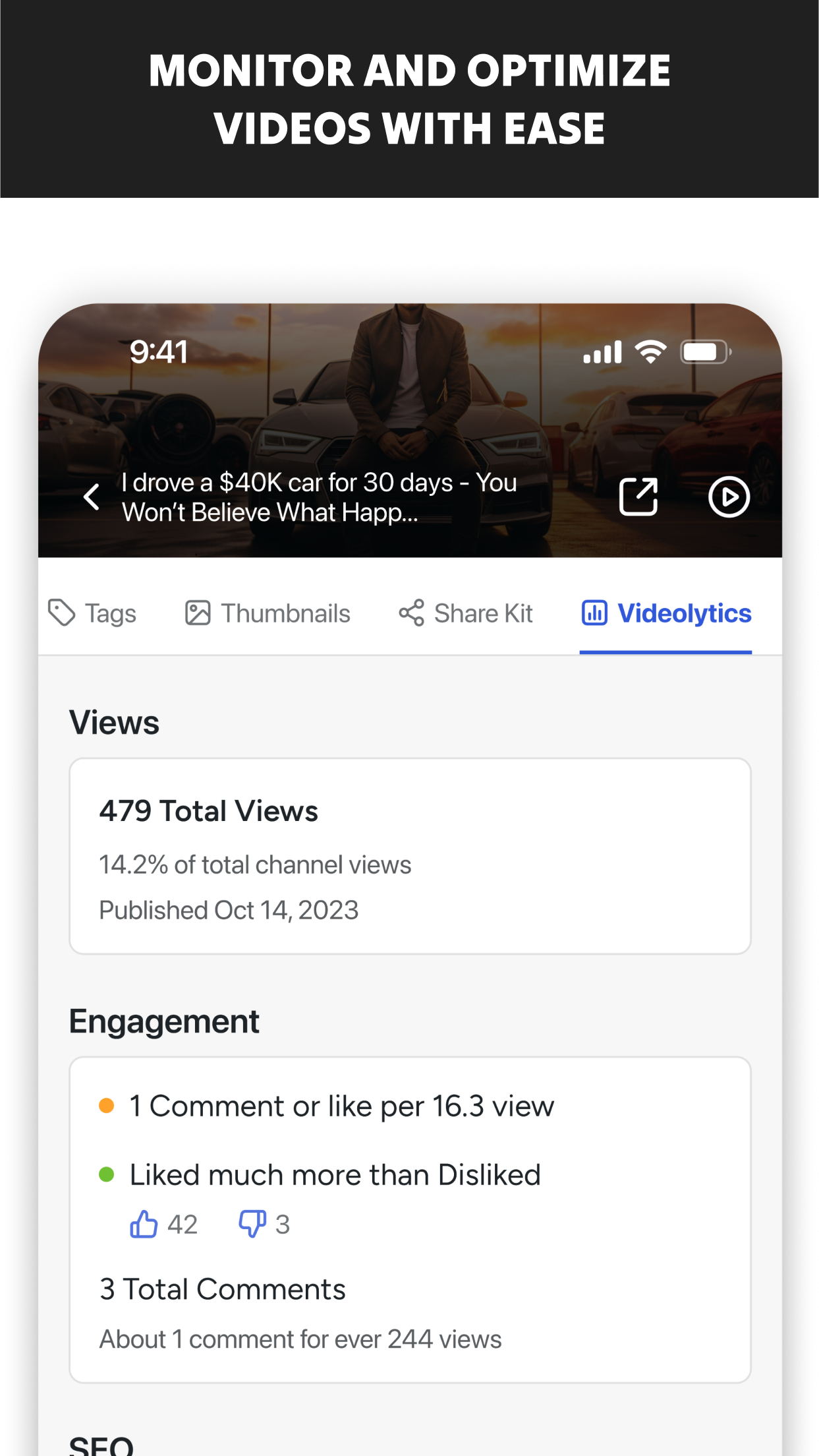 اسکرین شات 4 برنامه TubeBuddy