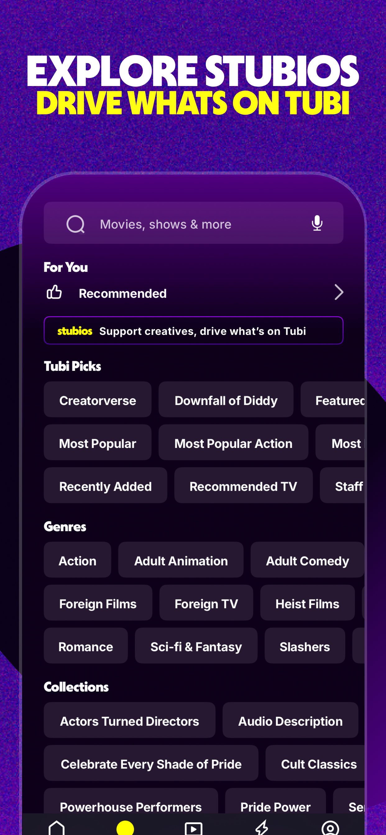 اسکرین شات 6 برنامه Tubi: Free Movies & Live TV