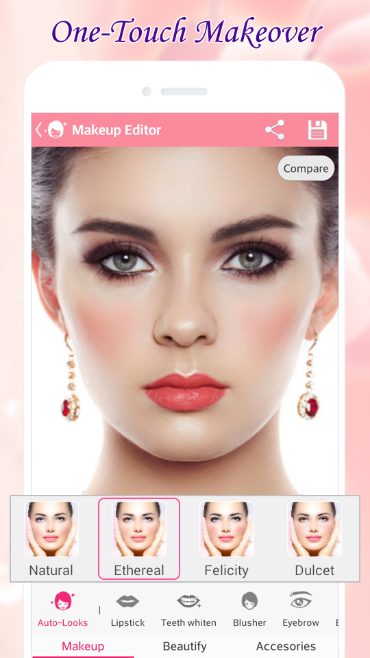 اسکرین شات 4 برنامه Beauty Makeup – Photo Makeover