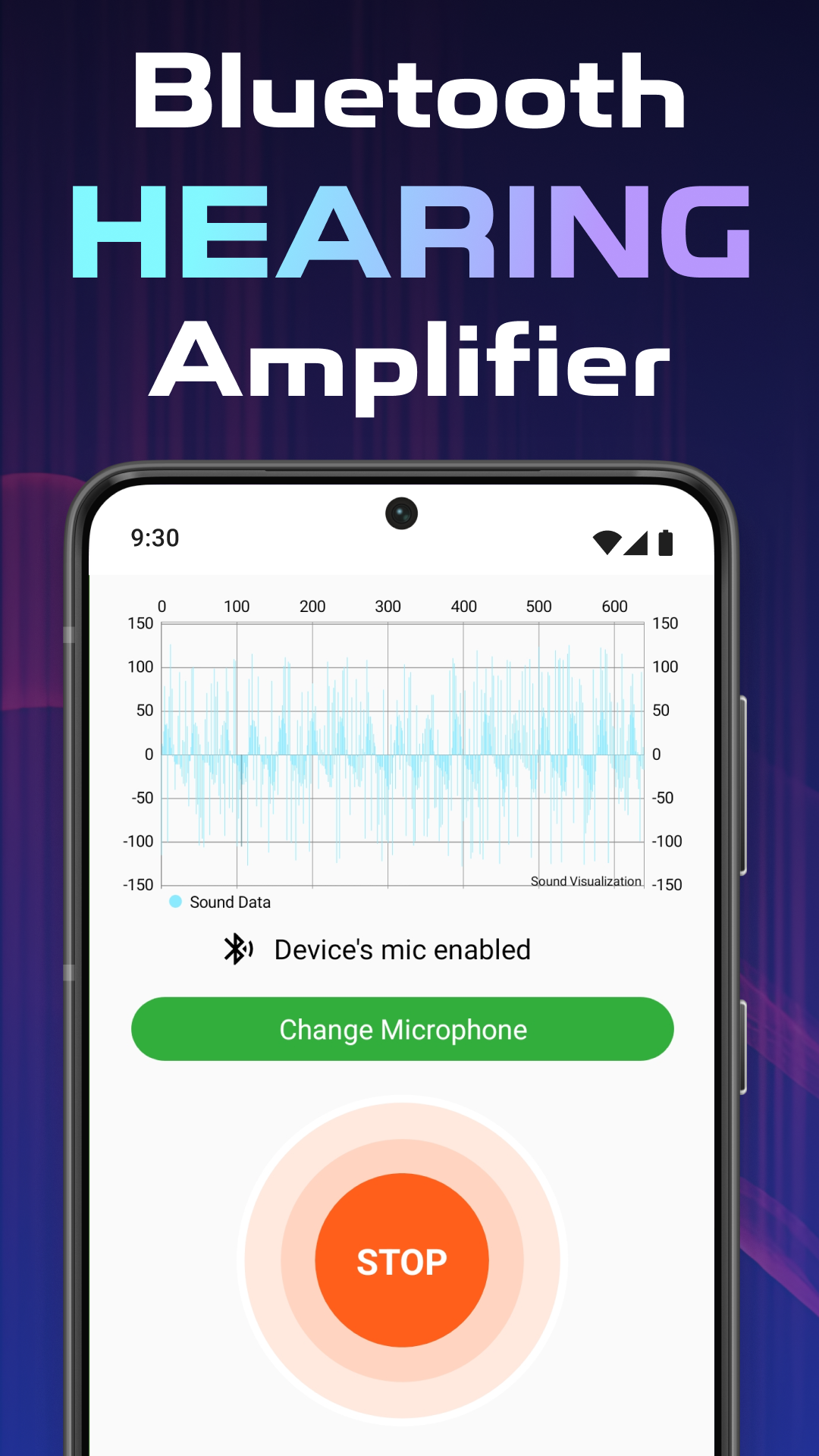 اسکرین شات 3 برنامه Bluetooth Hearing Amplifier
