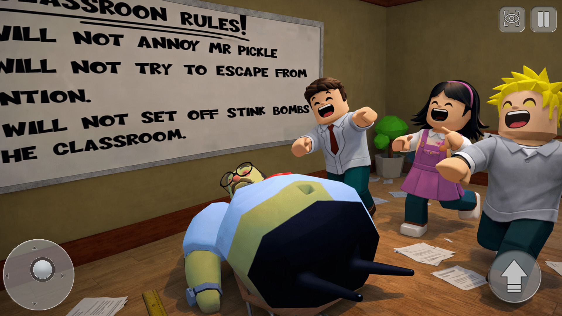 اسکرین شات 2 بازی School Escape Obby Breakout