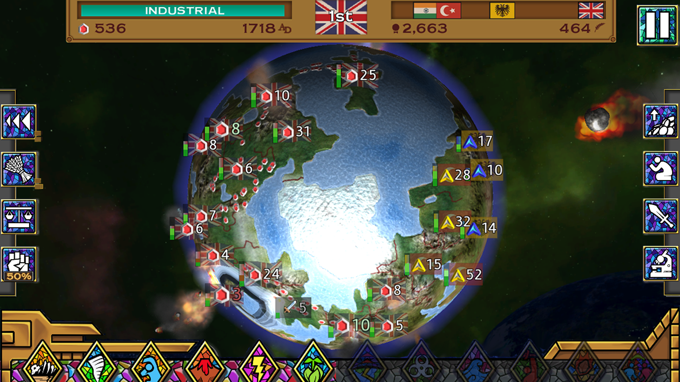 اسکرین شات 1 بازی Rapture - World Conquest