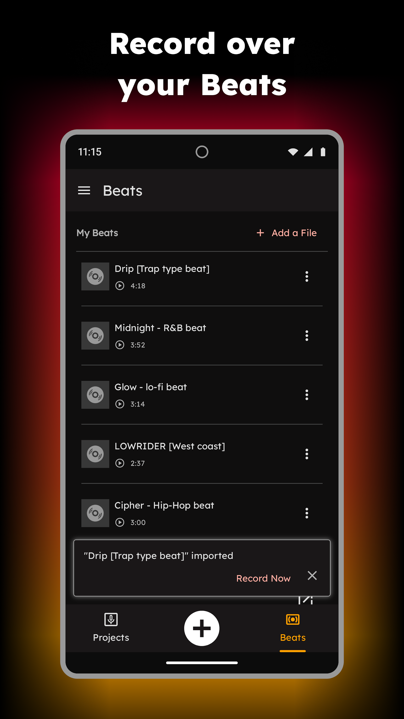 اسکرین شات 3 برنامه Tune Me: Vocal Studio