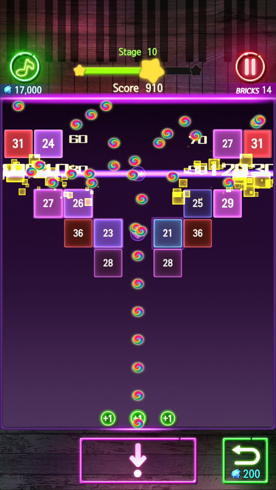اسکرین شات 6 بازی Bricks Melody Balls