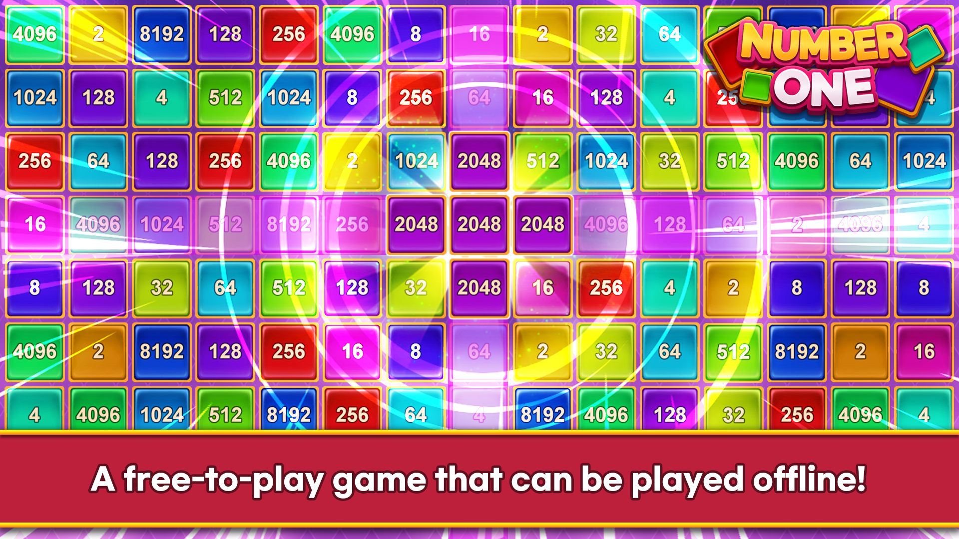 اسکرین شات 1 بازی Number One - 2048 Merge Game
