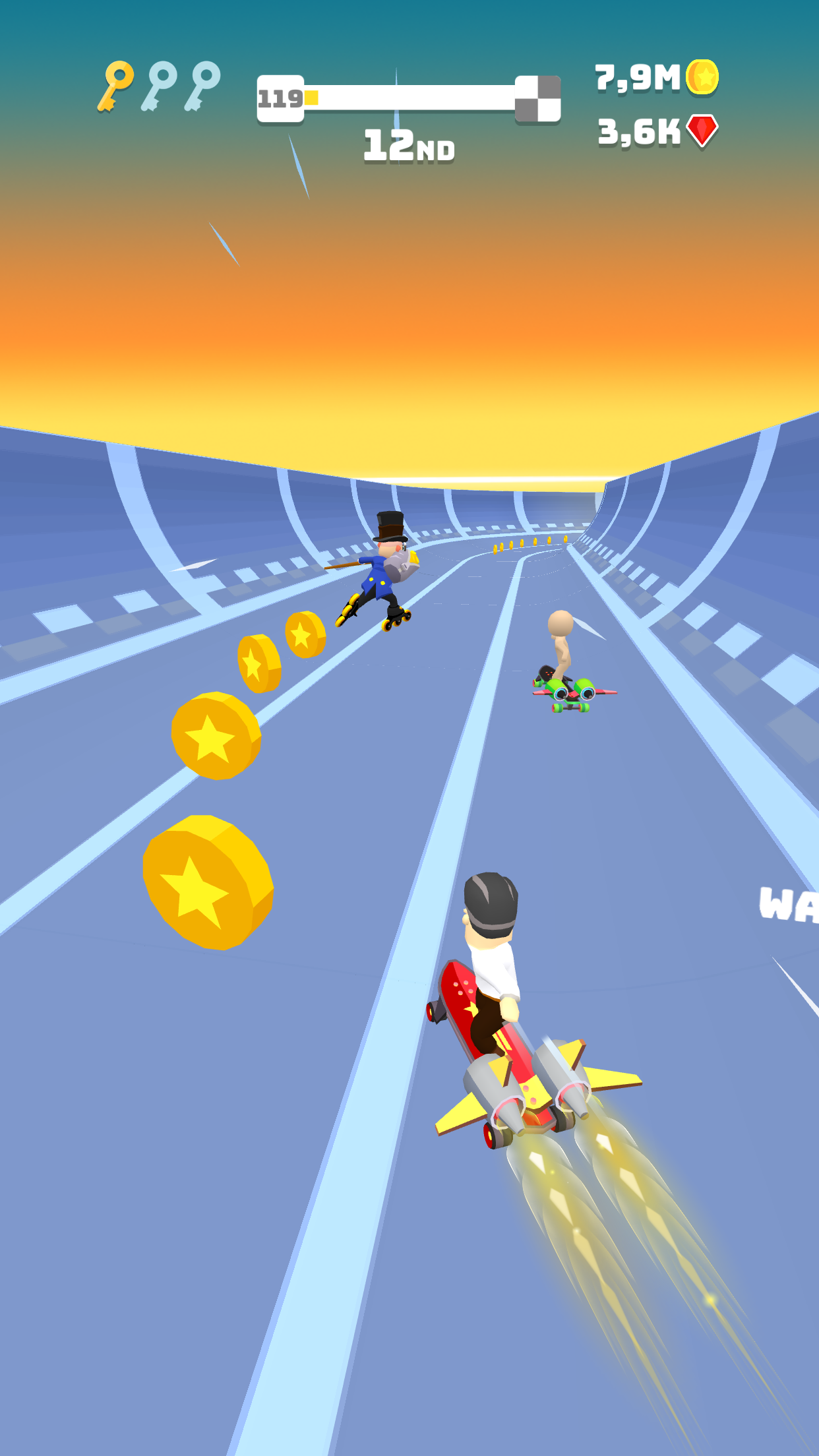 اسکرین شات 2 بازی Turbo Stars - Rival Racing
