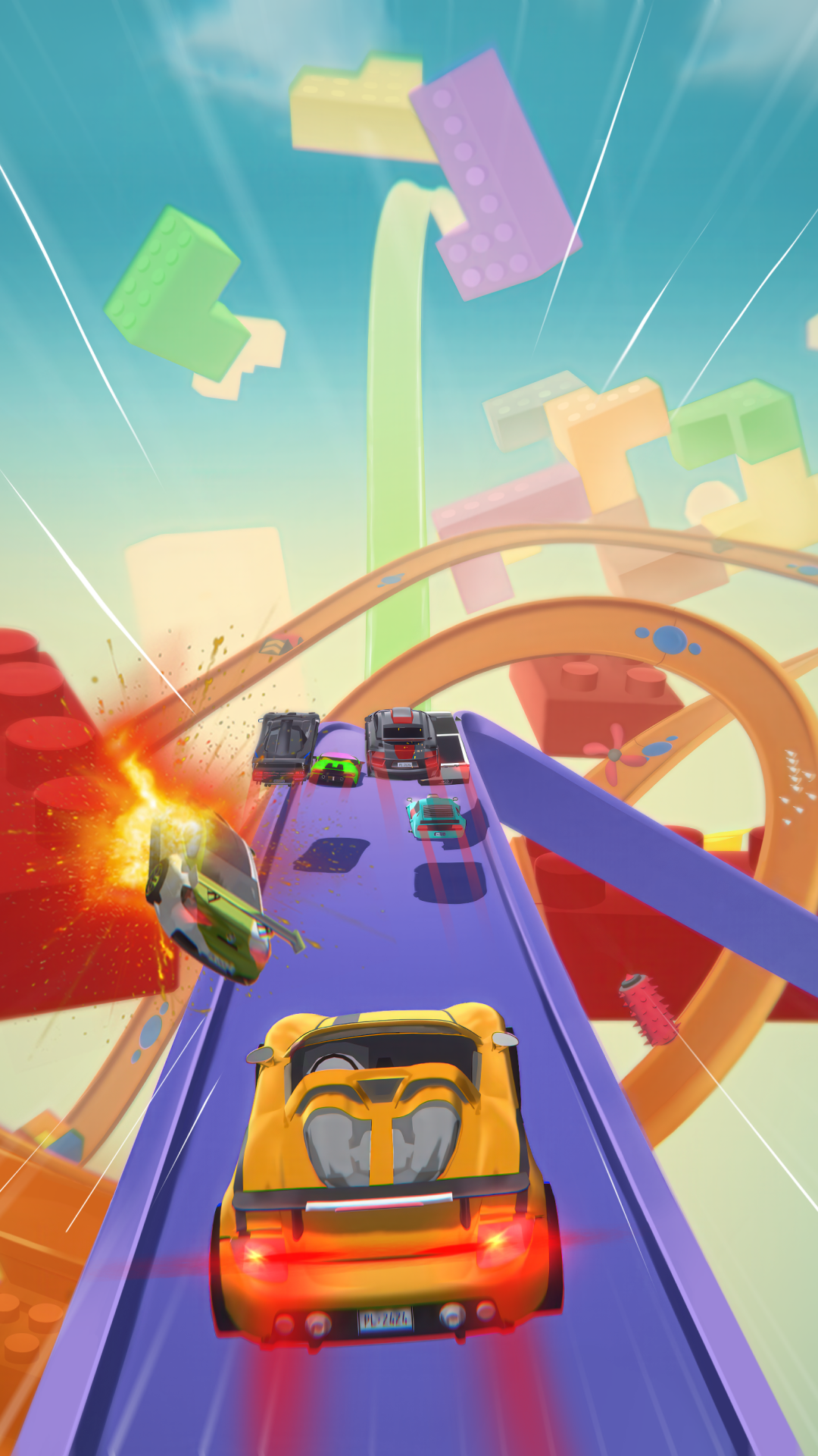 اسکرین شات 2 بازی Turbo Cars: Race Master
