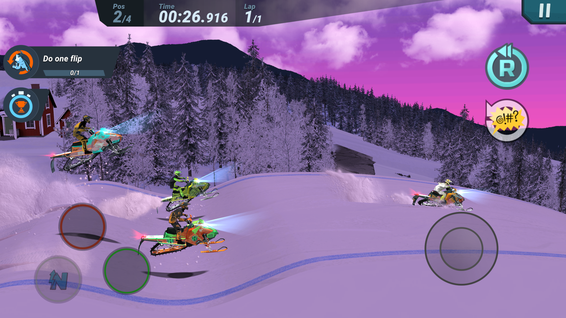 اسکرین شات 5 بازی Mad Skills Snocross