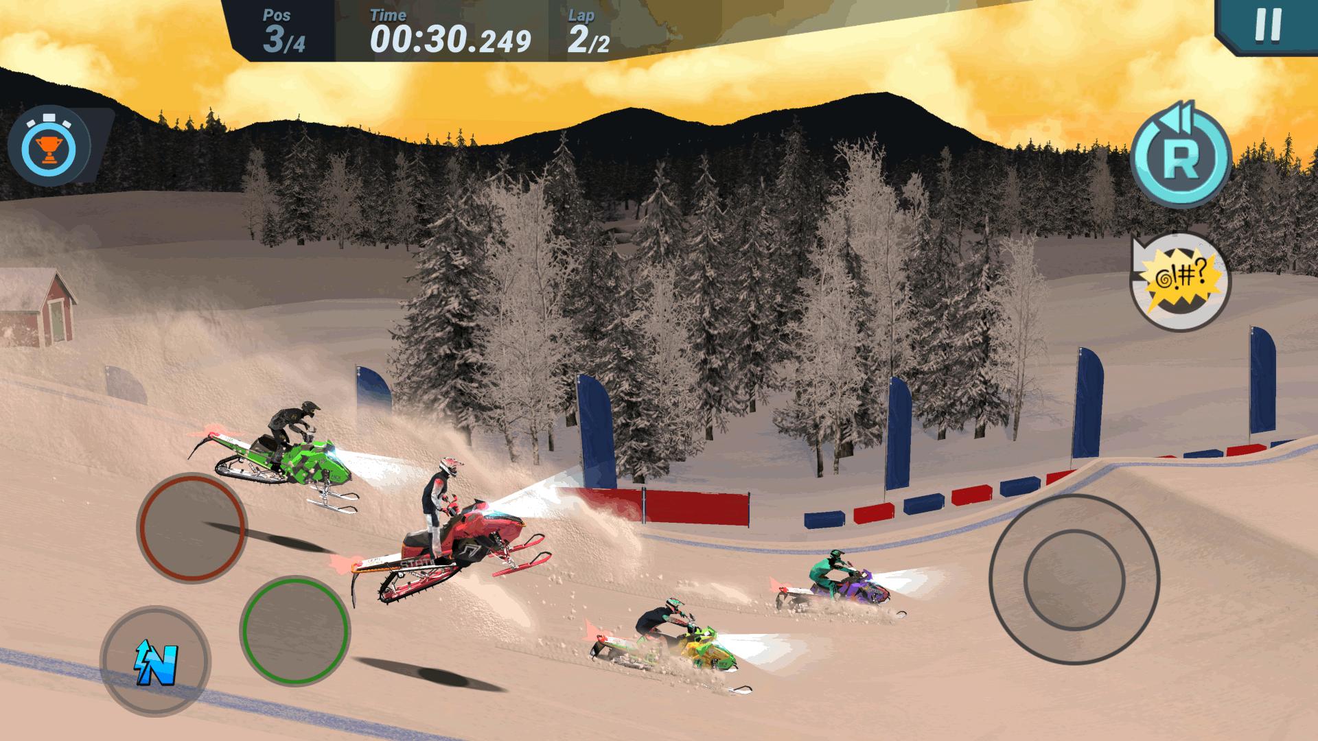 اسکرین شات 7 بازی Mad Skills Snocross