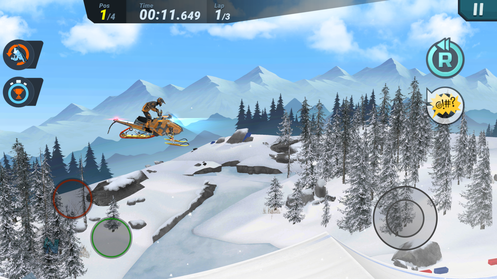 اسکرین شات 6 بازی Mad Skills Snocross