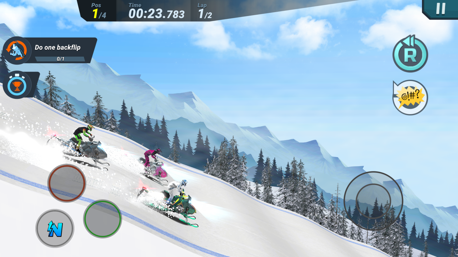 اسکرین شات 1 بازی Mad Skills Snocross