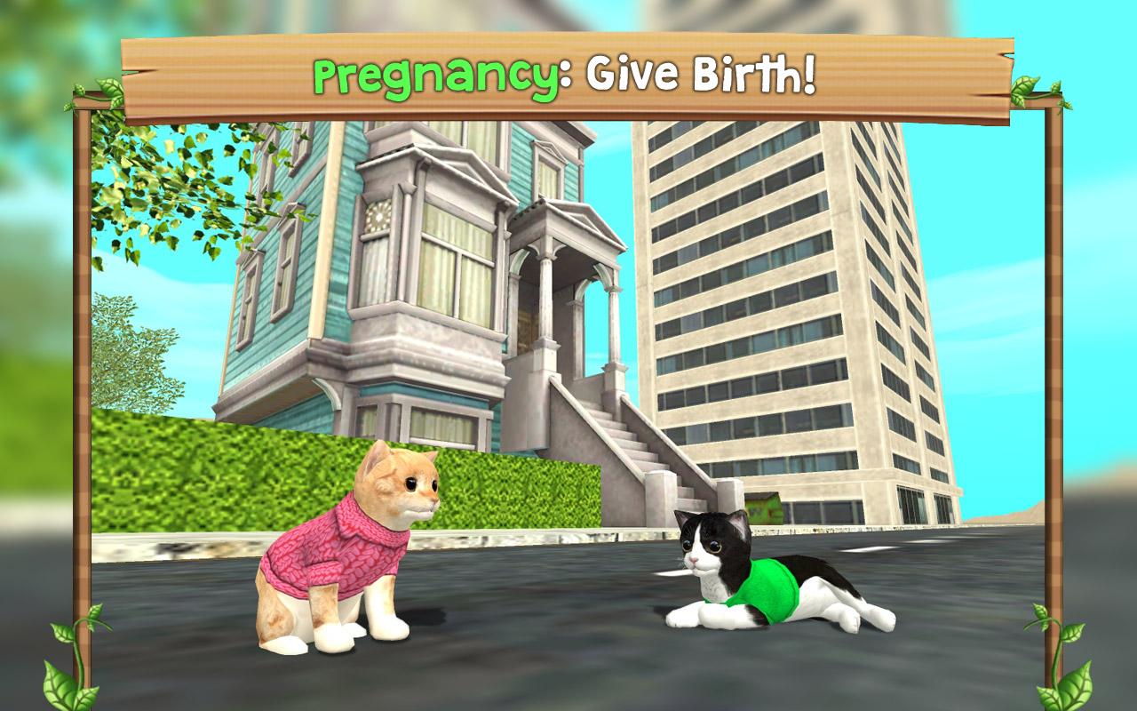 اسکرین شات 3 بازی Cat Sim Online: Play with Cats