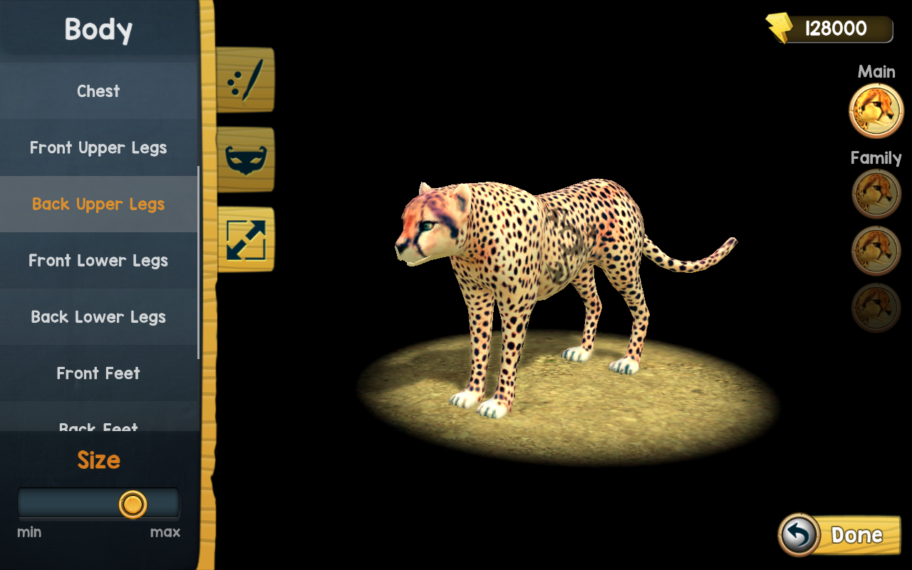 اسکرین شات 7 بازی Wild Cheetah Sim 3D