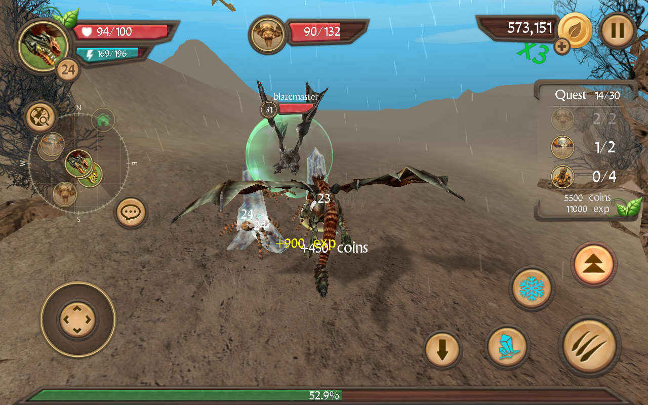 اسکرین شات 7 بازی Dragon Sim Online: Be A Dragon