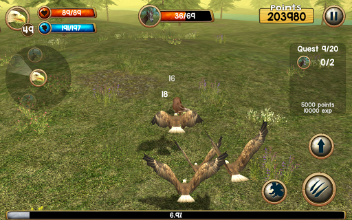 اسکرین شات 2 بازی Wild Eagle Sim 3D